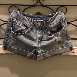 Mudd Juniors size 0 shortie Jean shorts
